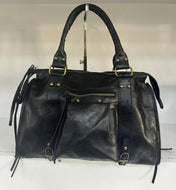 Leather bag large